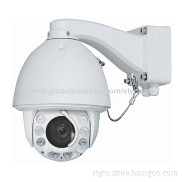 IP Speed Dome Camera, 2 Megapixel H.264 Compression 128 Preset 20X Zoom 100M Night Vision ONVIF